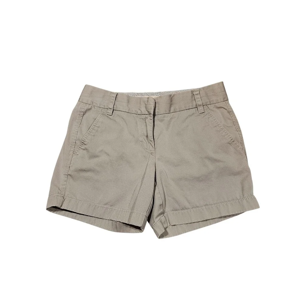 J Crew Chino Shorts 0 28x5 Women 12